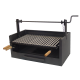 Cajon barbacoa con elevador obra