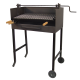 Barbacoa elevador parrilla inoxidable