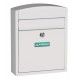 Buzon exterior acero blanco Arregui