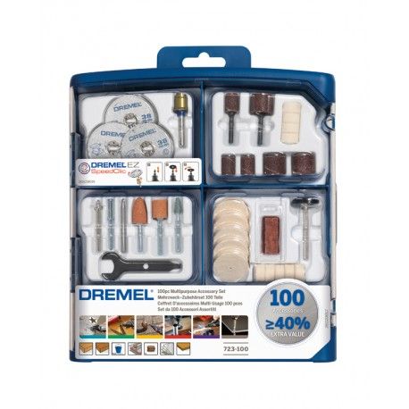 Set 100 accesorios multiusos Dremel