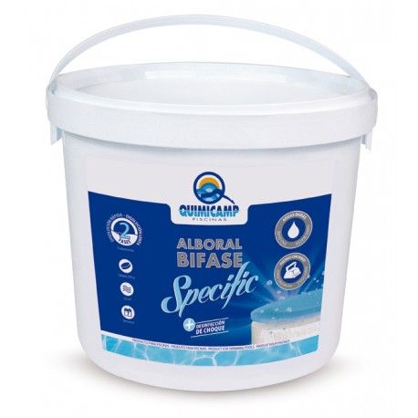 Cloro alboral bifase specific 5kg quimicamp