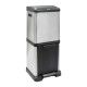 Cubo basura contenedor 2 alturas Arregui