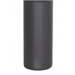 Manguito tubo acero negro M-M 80mm