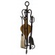 juego chimenea forja 10079 imex