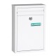 Buzon exterior blanco zaguan Arregui
