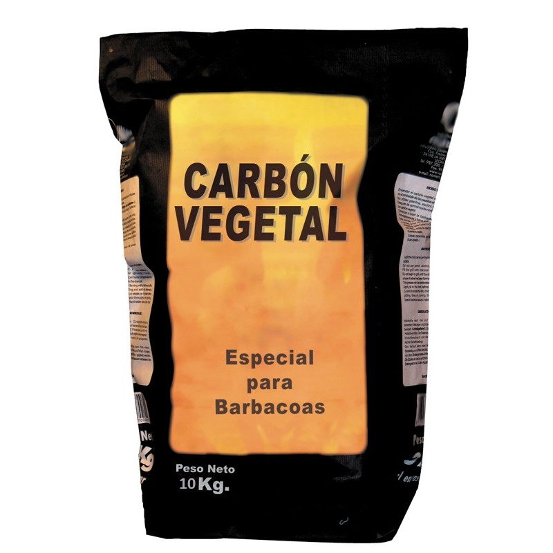 Carbon vegetal barbacoa 10Kg.